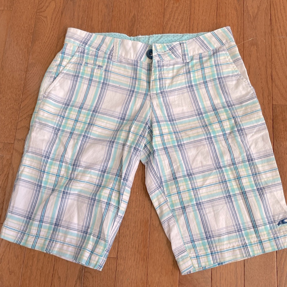 O’Neill Plaid Blue Shorts